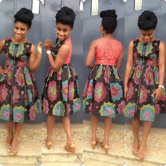 Latest Ankara styles for female kids and teenagers picture four