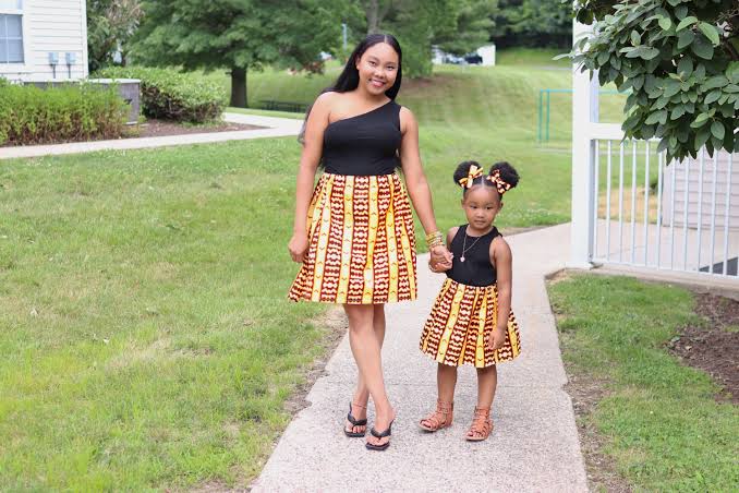 Ankara skirt styles for kids picture six 