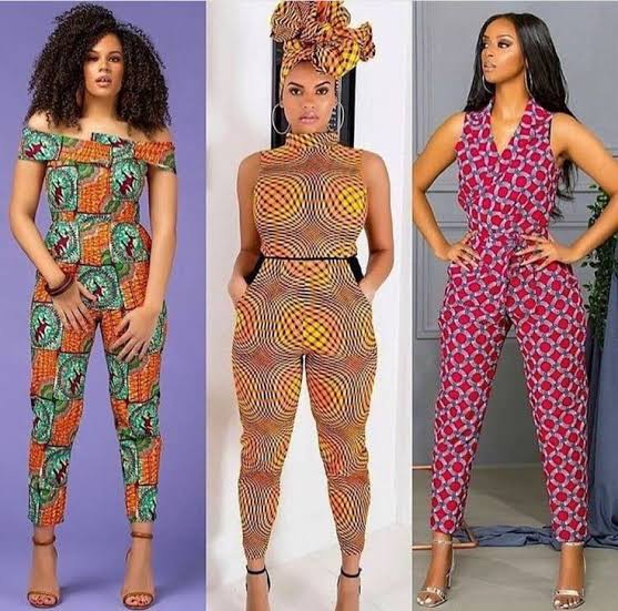 Ankara jumpsuit styles for both kids and teenagers.