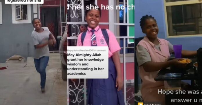 So touching: House help filled with joy as Nigerian madam enroll her in school for the first time | Battabox.com