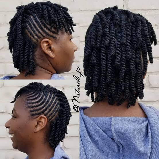Latest natural Kinky Hairstyles in Nigeria