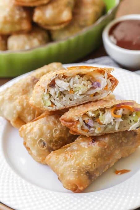 Egg roll with cabbage 