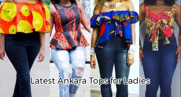 Ankara Top For Ladies