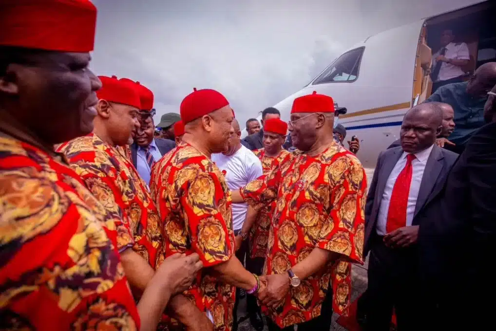 Atiku Abubakar dressed Igbo