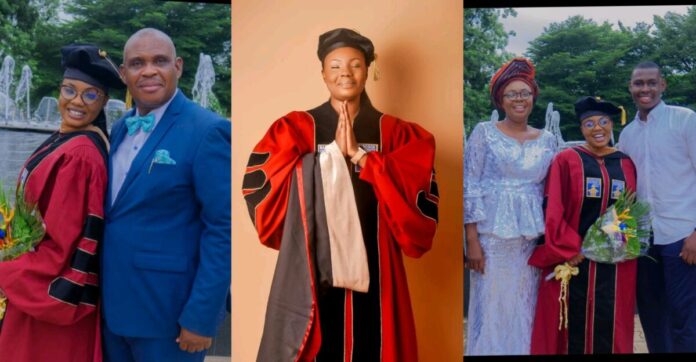 Exceptional Nigerian lady becomes youngest Ph.D graduate at 25 years | Battabox.com