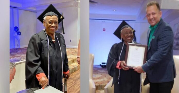 Perfect GPA at 96: 96-year-old woman graduates from college with 4.0 and sets new record
