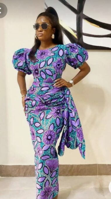 Classy Ankara Long Gown Styles for Ladies