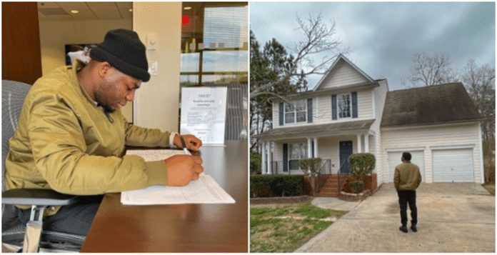 Nigerian man buys house in USA after 12 months there