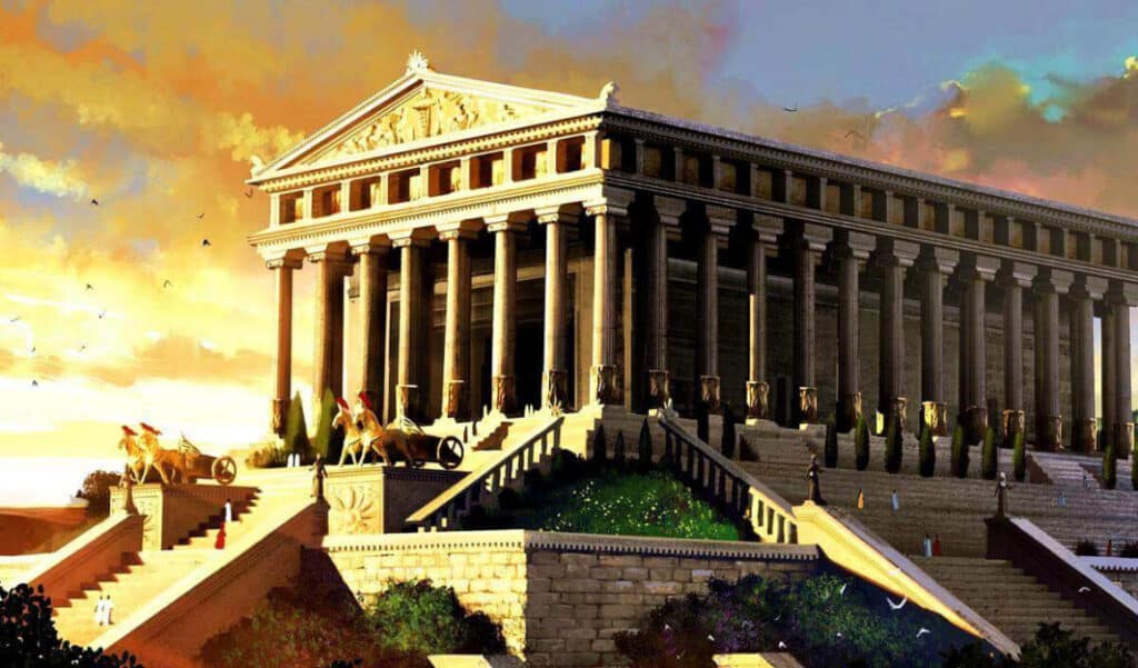 the temple of artemis