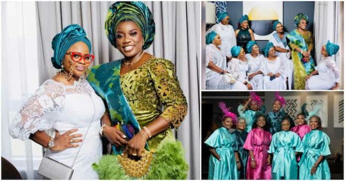 40 year old Nigerian bride finally ties the knot with partner