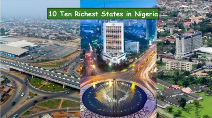 10 Ten Richest States in Nigeria