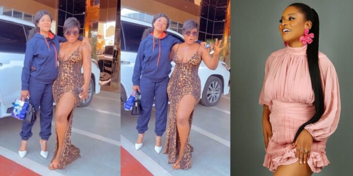 Netizens react to Phyna's outfit at meeting with actress, Destiny Etiko