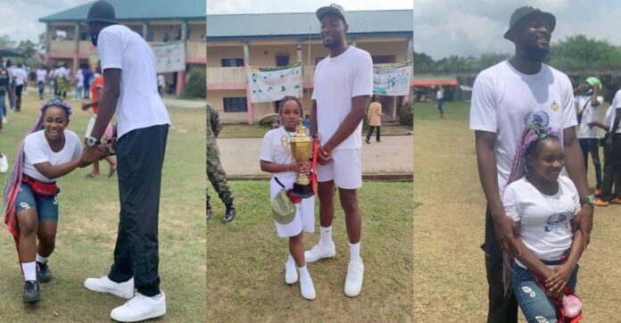 Love no be by height: Tall and short corps members become lovers after orientation camp | Battabox.com