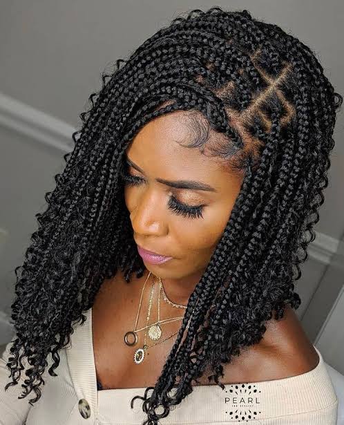 Best Bohemian Knotless Braids Hairstyles for Ladies in 2023 - Kaybee  Fashion Styles