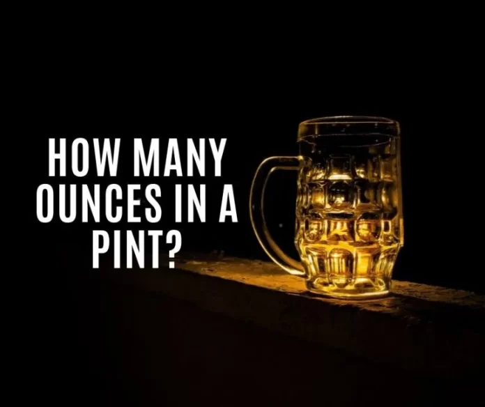 how many ounces-in-a-pint
