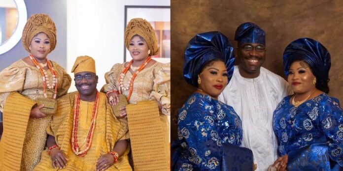 Netizens react as photos of Nigerian triplets as they celebrate their 50th birthday surfaces | Battabox.com