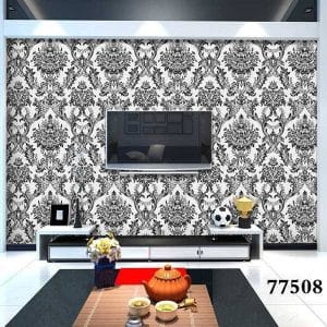 Classic floral wall paper Design