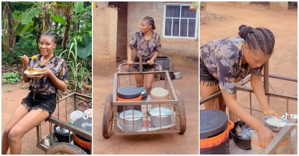 Nigeria lady says she is proud of being a food seller's daughter |Battabox.com