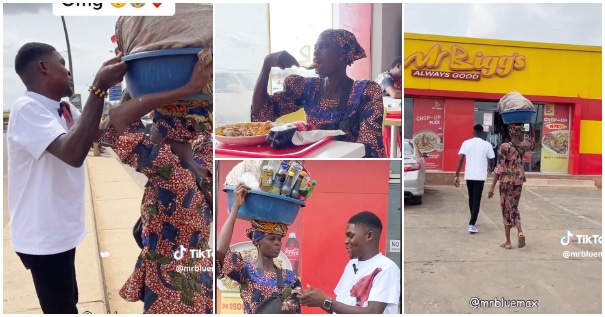 Nigerian man buys food for hawker |ikejabird.com