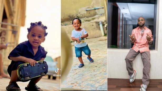 Picture of little boy who resembles late Ifeanyi, Davido's son sparks reactions