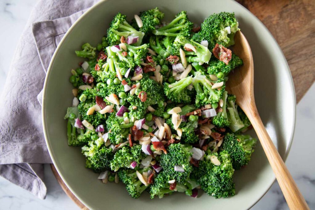 Healthy broccoli meal