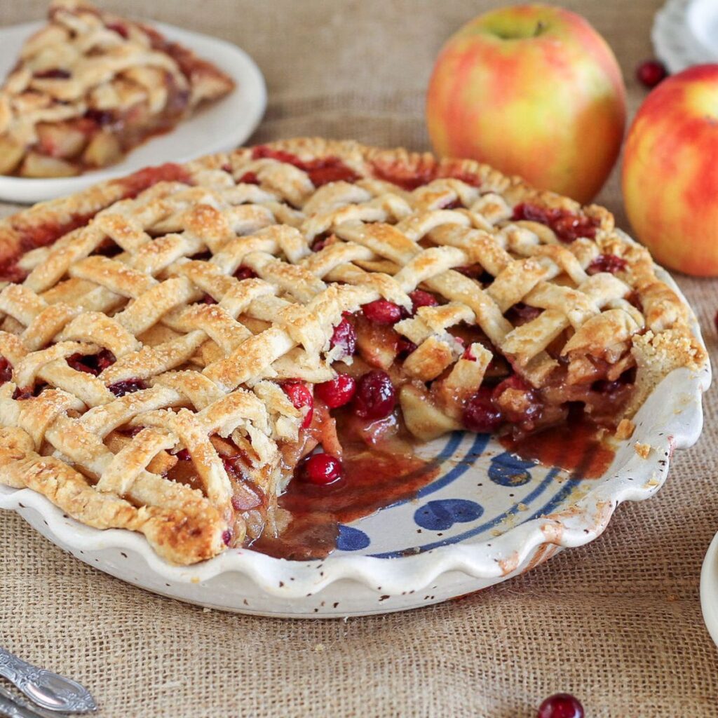 Cranberry apple pie recipe