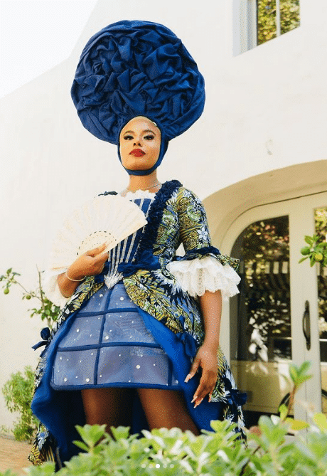 Nancy Isime dress to the Queen Charlotte Movie Premiere