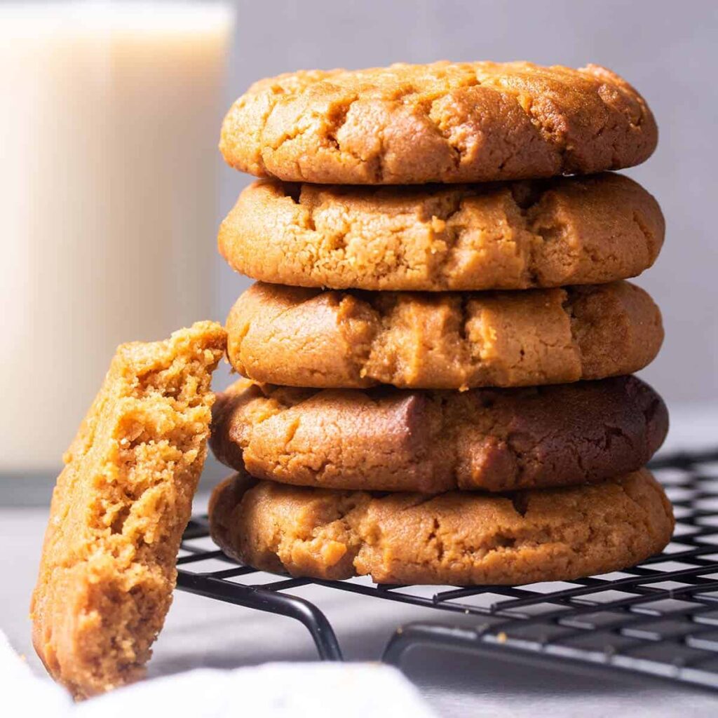 Low carb peanut butter protein cookies