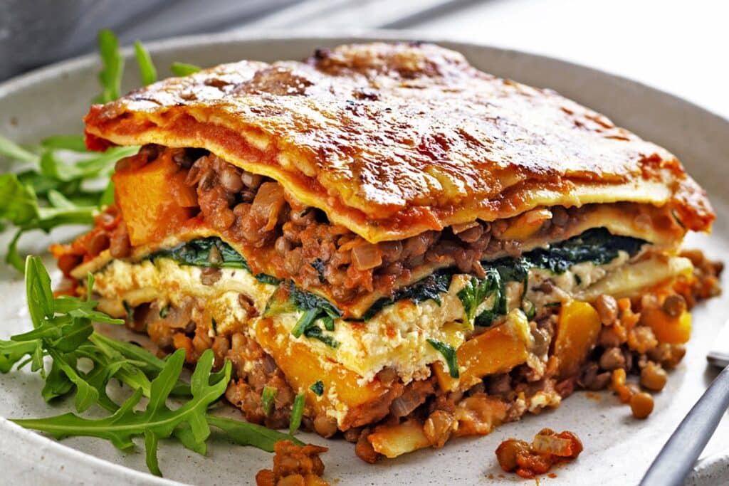 Vegetarian lasagna