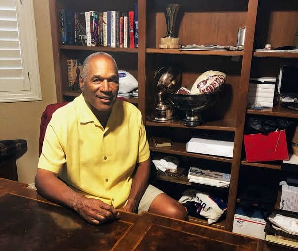O.J Simpson out of prison and living his life