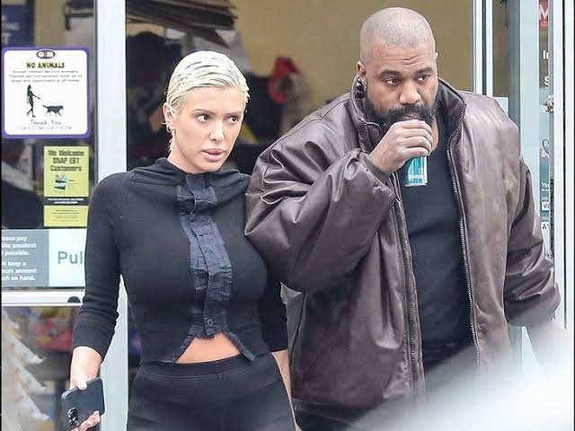 Kanye west and Bianca Censori out in 2023