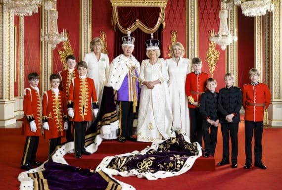 The photo of the Royal Family includes the Queen's sister and grandsons. Credit: HUGO BURNAND| Battabox.com