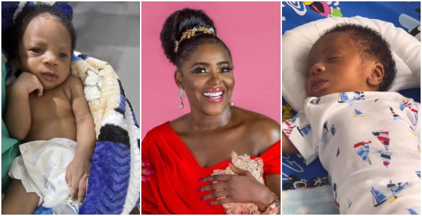 Actress Biola Adebayo celebrates baby's one month with adorable clips / battabox.com