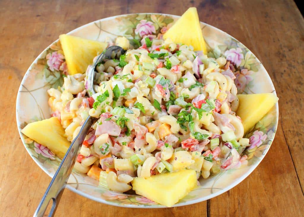 Hawaiian macaroni salad