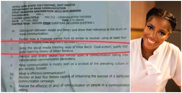 Hilda Baci gets featured in exam question by Akwapoly lecturer | battabox.com