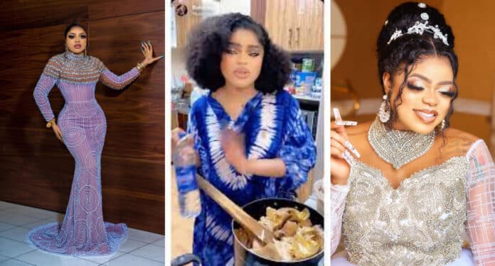 Table Water Chef: Bobrisky Takes Cooking To The Next Level With His Secret Ingredient| Battabox.com