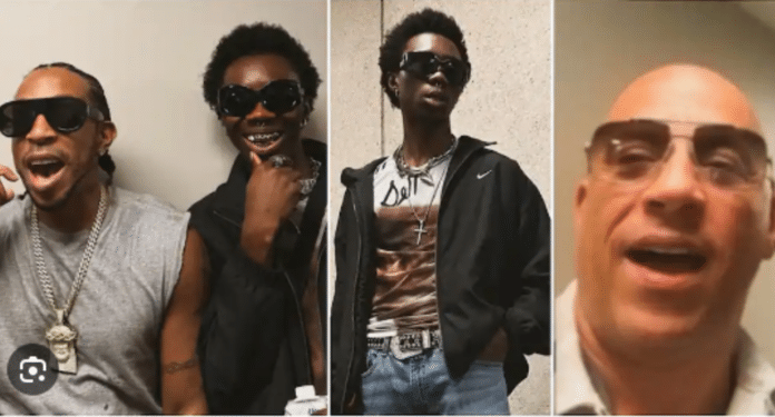 Blaqbonez ecstatic as he links up with Fast and Furious actors Vin Diesel and Ludacris | Battabox.com
