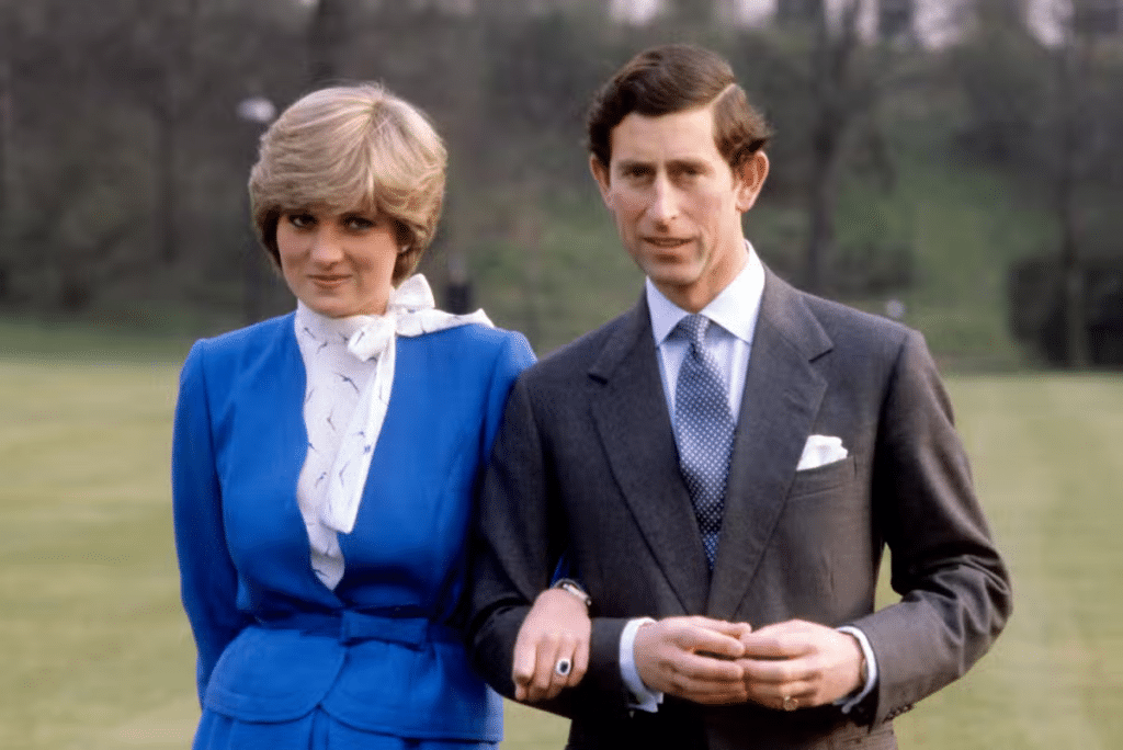 King Charles and his ex-wife, Diana