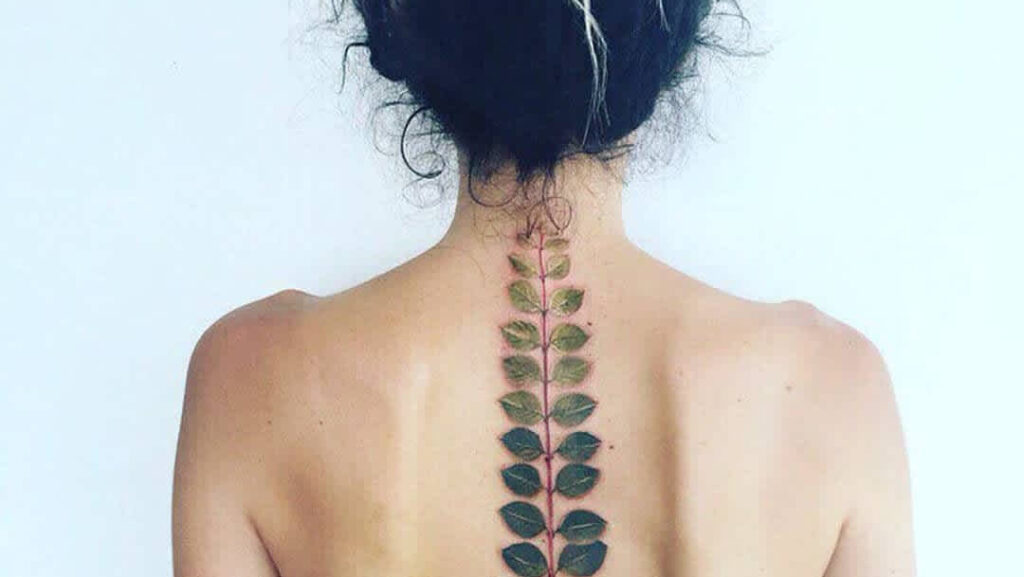 Nature-inspired tattoo for go\irls