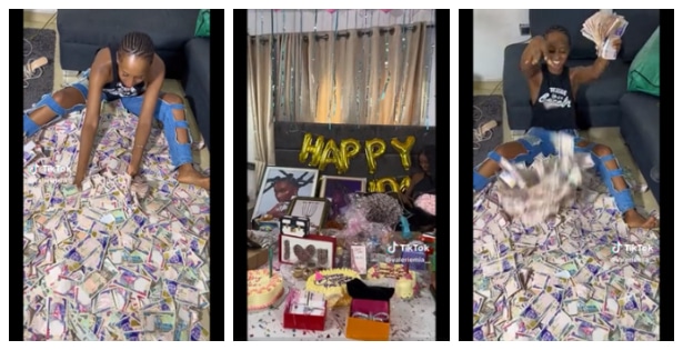 Odogwu Boyfriend– Lady shares video of her birthday gift |battabox.com