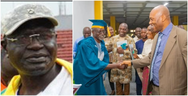 70-year-old ex-super eagles coach bags 1st class degree from Unijos |battabox.com