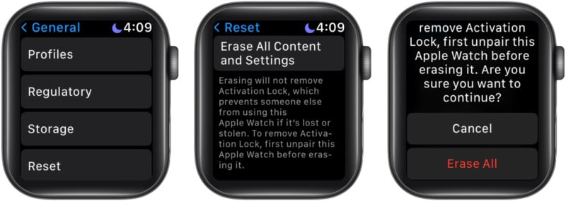 Guide to unpair apple watch