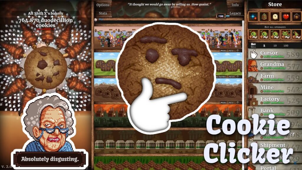 Cookie Clicker Unblocked- Tyrone's Unblocked Games