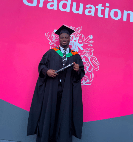  Nigerian man bags Masters degree in Computing Systems