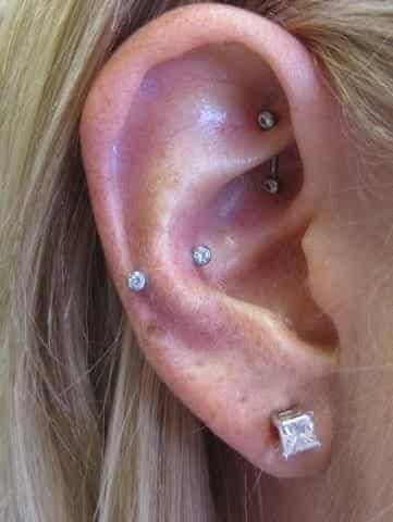 Rook and Snug Piercing