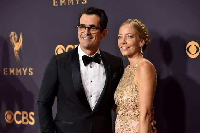 Holly and Ty Burrell
