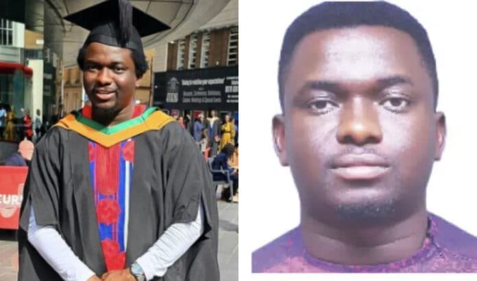 Nigerian man bags Master's degree in Mechanical Engineering