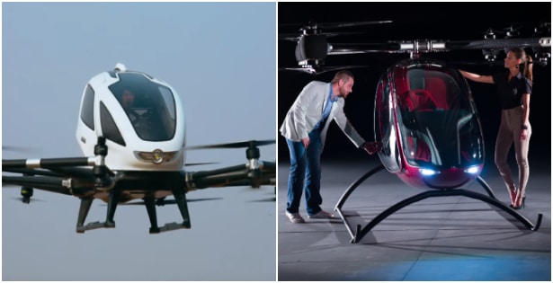 Technology gone wild as Peter Ternström turns drones into personal flight machines / battabox.com