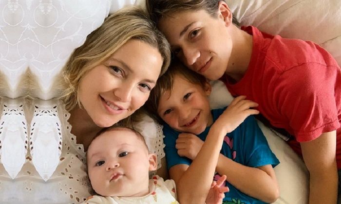 Kate Hudson and her kids