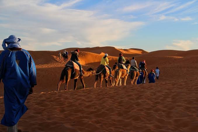 Explore the adventurous life of the Blue men of the Sahara